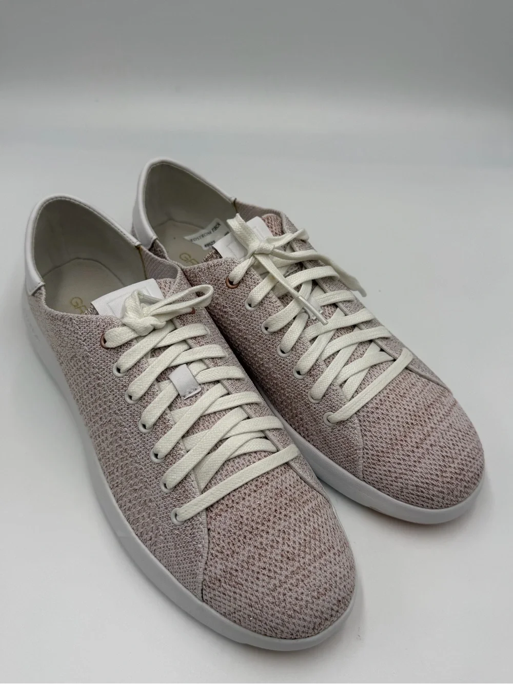 Cole Haan Women Grandpro Stitchlite Tennis Sneakers New Size 9.5 Pink